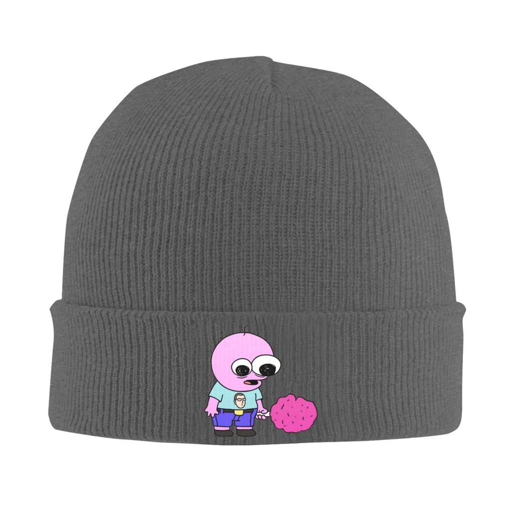 Pim Reaches Depression Smiling Friends Beanie Hats Bonnet Hats Adult Fashion Outdoor Sport Knit Hat Spring Design Elastic Caps