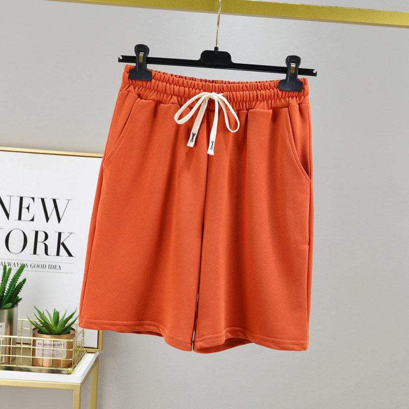 

Модные летние широкие шорты с высокой посадкой в повседневном стиле 2024 L (105-120 jin)