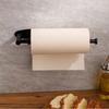 Leicht abreißbarer hängender Papierhandtuchhalter, gedämpfter Papierhandtuchhalter, wandmontierter Edelstahl-Papierhandtuchhalter ohne Bohren