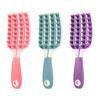 Silicone Hair Comb Scalp Massager Shampoo Brush,Wet Dry Hair Brush for Scalp Care Scalp Scrubber for Dandruff Removal