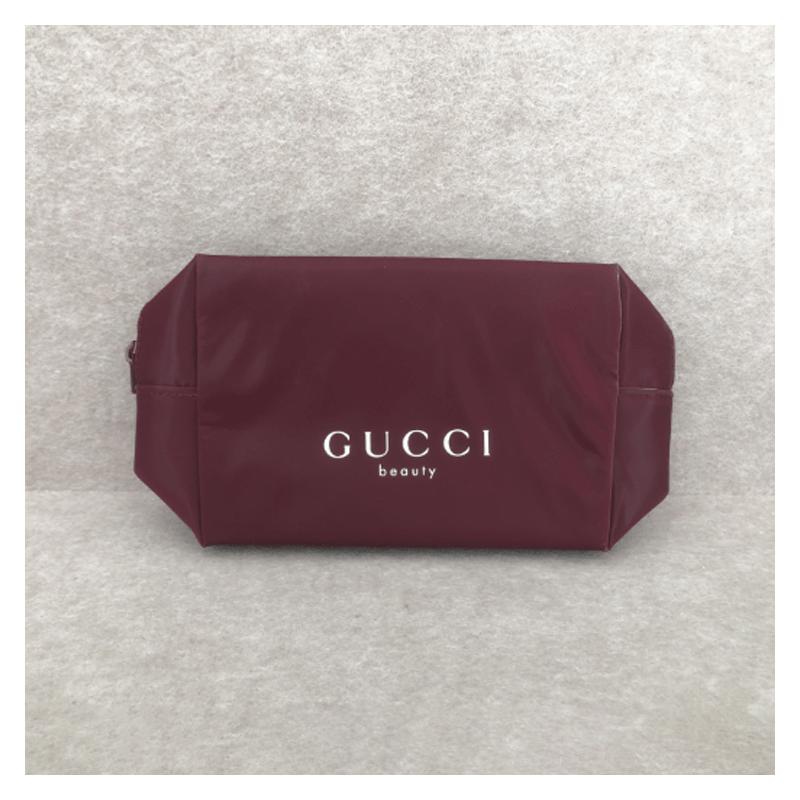 Gucci Luxurious Dark Red Cosmetic Bag, Portable Storage Luxurious Dark Red Cosmetic Bag