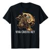 Camiseta Viva Cristo Rey Guadalupe Catholic Cristeros