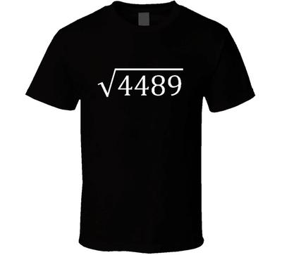 Six Seven Square Root 4489 Trending 6 7 Funny Gift T Shirt