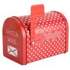 Mailbox Shaped Storage Tins Cute Pattern Exquisite Workmanship Christmas Candies Box for Ornaments Gift Boxes