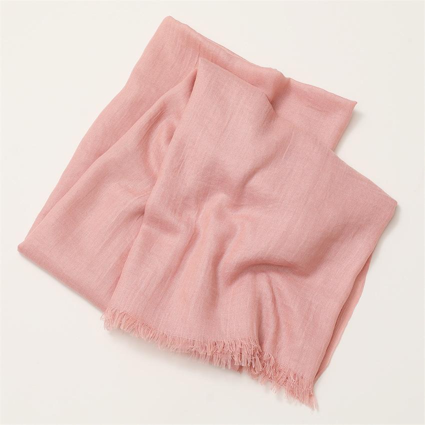 Lüks Kadın Moda 180*100cm Eşarp Düz Tek Renk İpek Keten Şal Eşarplar Yazlık Bayan Bandanalar Pashmina Fular Başörtüsü