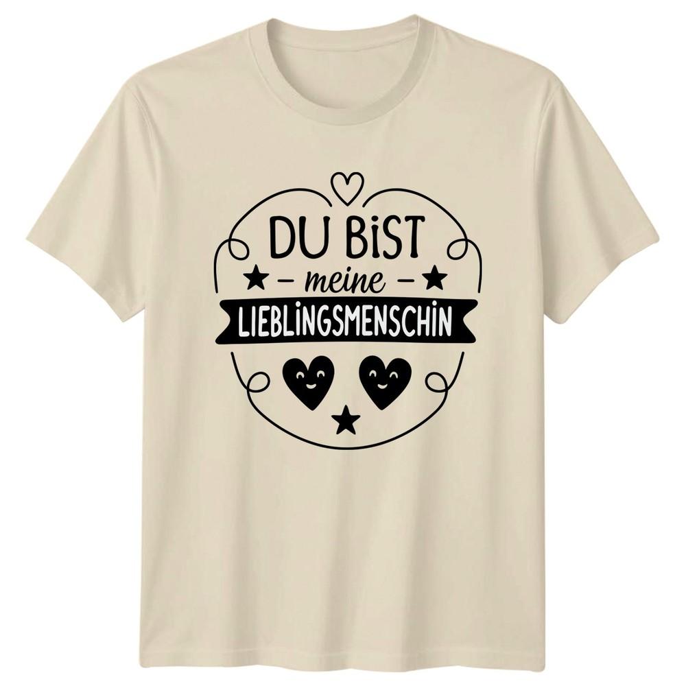 Du Bist Meine LieblingsUnisexschin Unisexs TShirt GerUnisex Friendship Gift For Her