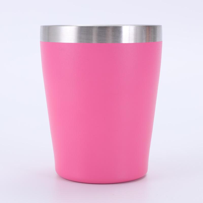 304 Stainless Steel Thermos Cup Home Office Fashion Milk Cup 5Oz Car Portable Car Cup