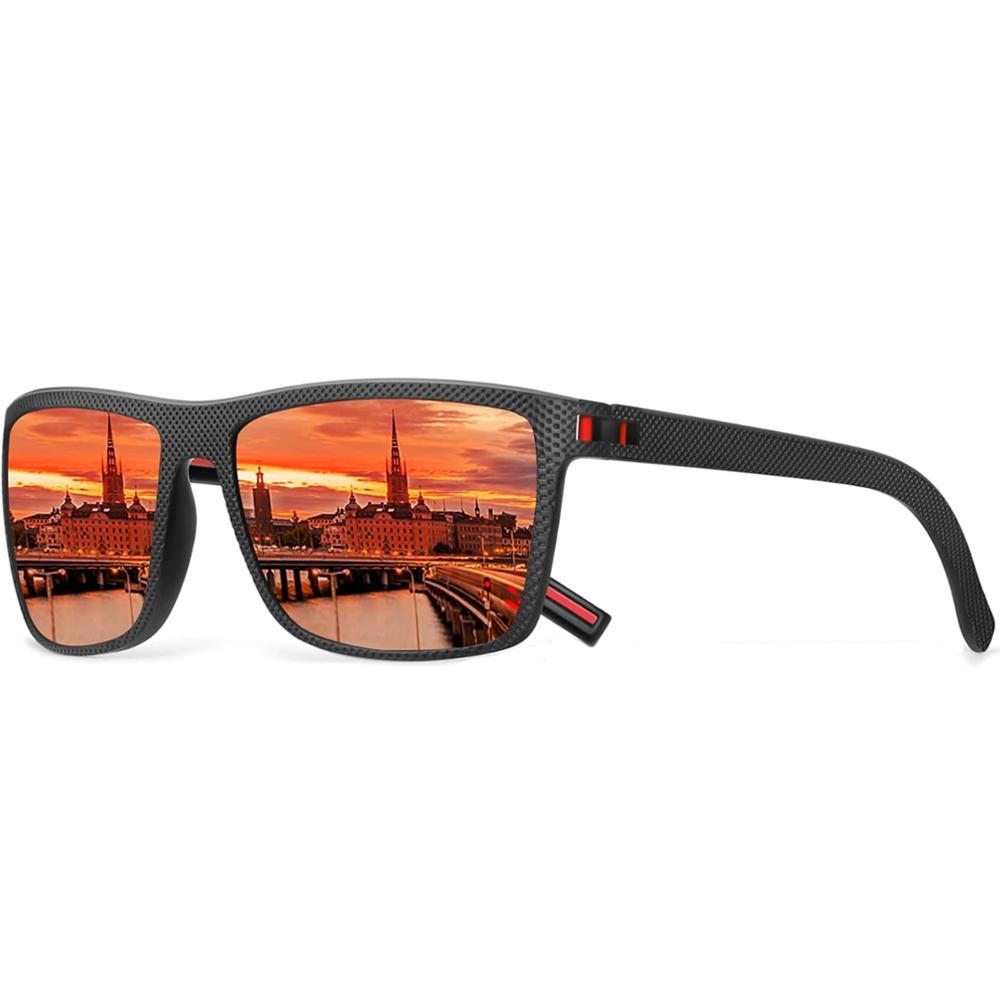 Square Sunglasses for Men Women Vintage Lightweight UV Protection Sun Glasses Fashion Trendy