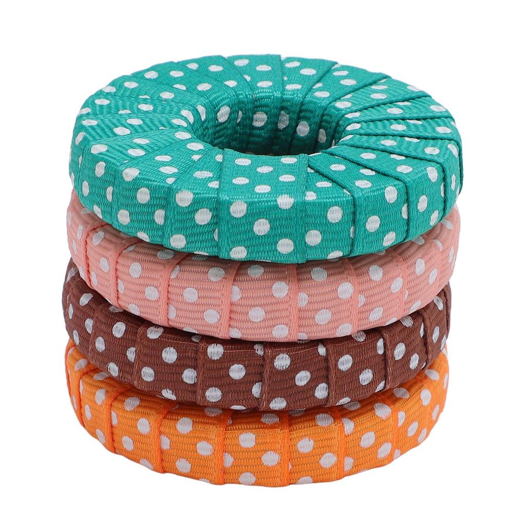 4 Pezzi Pesi per Tessuto con Motivo a Pois Pesa Carta Rotondo per Scrittura Disegno Accessori per Cucito