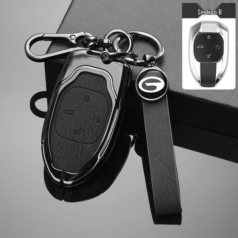 Metal Key Case Protective Cover for GAC Trumpchi Models: GS4, GS3, GS5, GS7, GS8, GA3S, Vision, GA4, GA6.