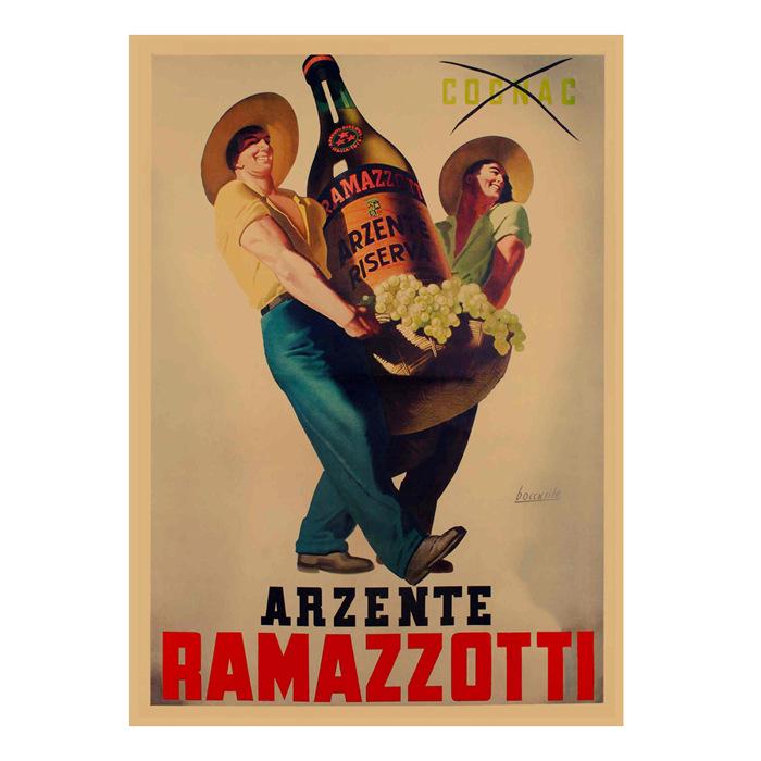 Decorazione Poster Vintage Bar da Cocktail Retrò & Nightclub