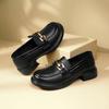 Fashion AIYUQI Loafers Women 2025 Genuine Leather Spring Shoes Women Casual British Style Slip-on Ladies Shoes