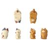 1 Pièce Style Japonais Lunettes Support Téléphone Portable Papeterie Décoration de Bureau Chat de Collection Décoration Intérieure Ornements Artisanat en Résine