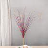1PC Decorazione Poliestere Erba Pavone Simulata Scenografia Fotografica Composizione Floreale Vivace 80CM