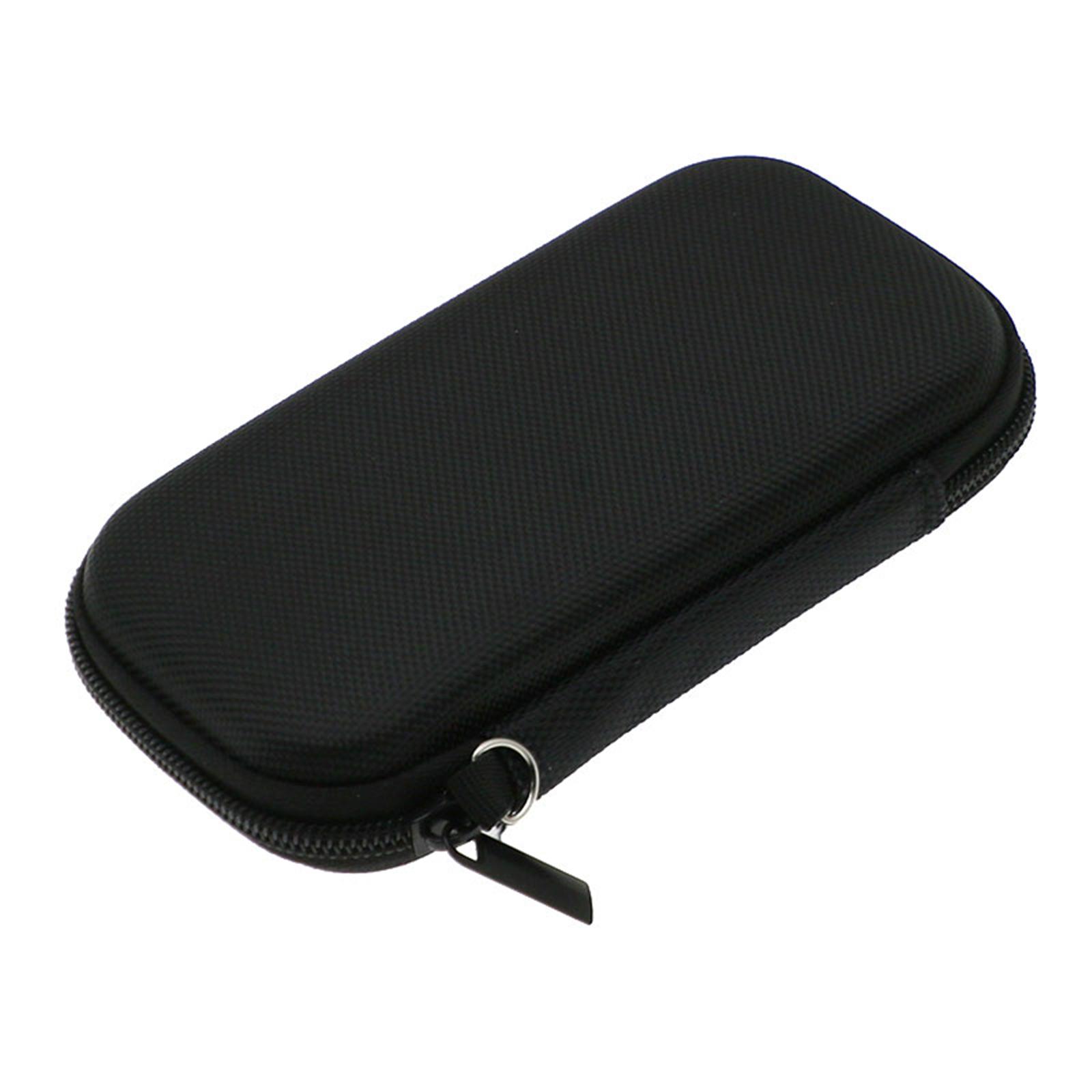 

EVA Bag with Pocket Handheld Game Console Black Carrying Case Scratchproof Case Shockproof Storage Box for Game & Watch 1