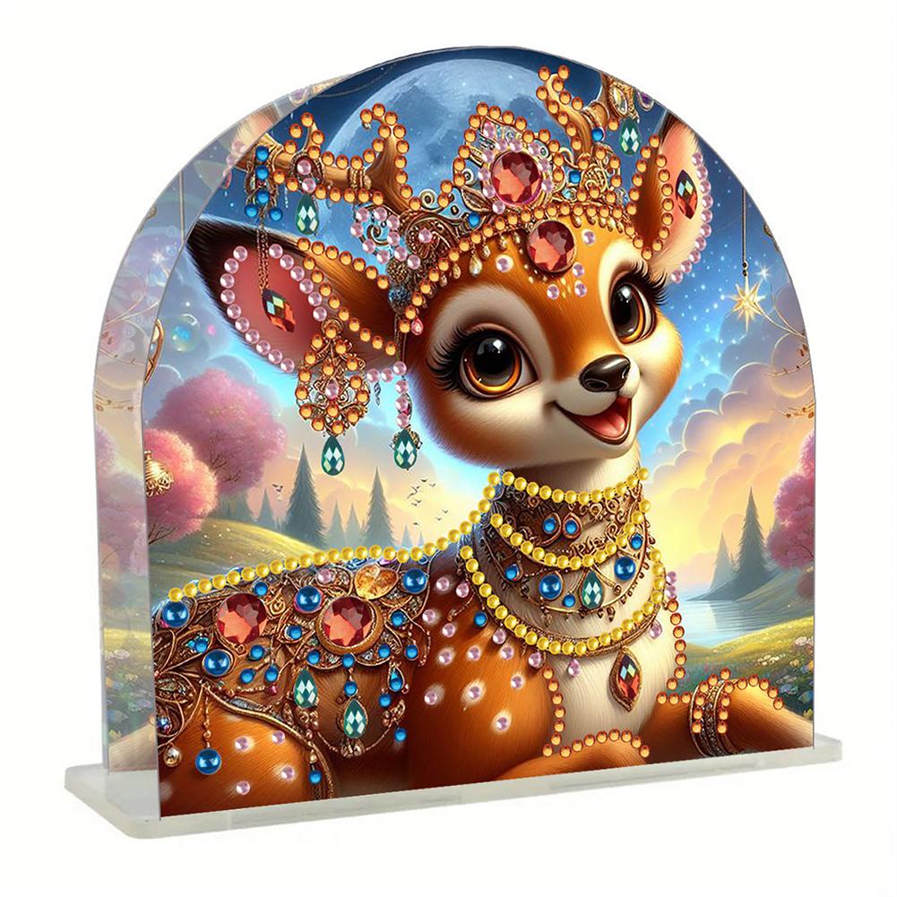 Christmas Acrylic Napkin Holder Diamond Painting Kit DIY 5D Diamond Art Painting Towel Holder Kit Christmas Decorations