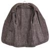 TOMORROWLAND [FERLA] Brown Silk-Wool Blend Herringbone Jacket Coat 50 BrownUsed