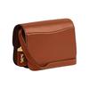 Coach Idol 21 Gold Logo Chain Magnetic Buckle Flap Leather Messenger Bag Women Bags Brown CM557-B4BAR