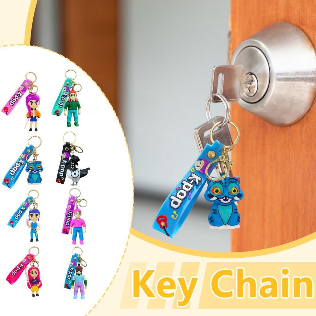 Animation Peripheral Key Chain Anime Schoolbag Pendant