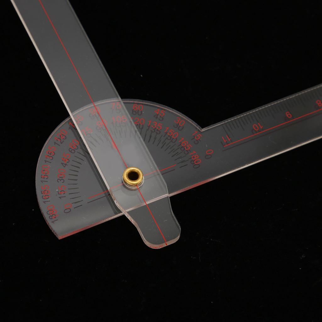 Joint Goniometer 360 Degrees Accurate Measurement Spinal Curvature Goniometer Tool for Knee Elbow Finger