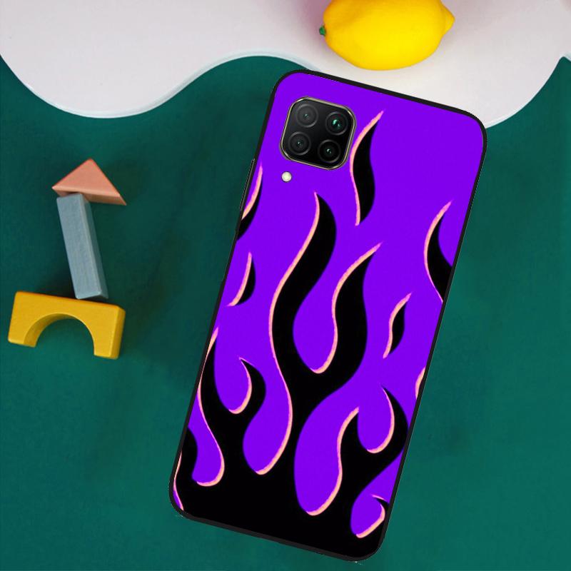 Cool Flame Colorful Pattern For Huawei Nova Y61 Y91 Y73 Y72 Y70 Y60 Y90 12s 12i 11i 8i 9 10 SE P30 P40 Lite P60 Pro Case