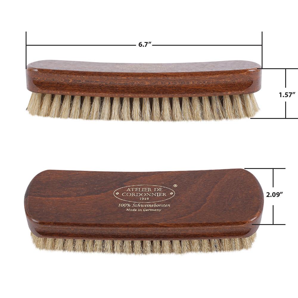 Atelier De Cordonnier 1918 Pig Bristle Shoe Brush