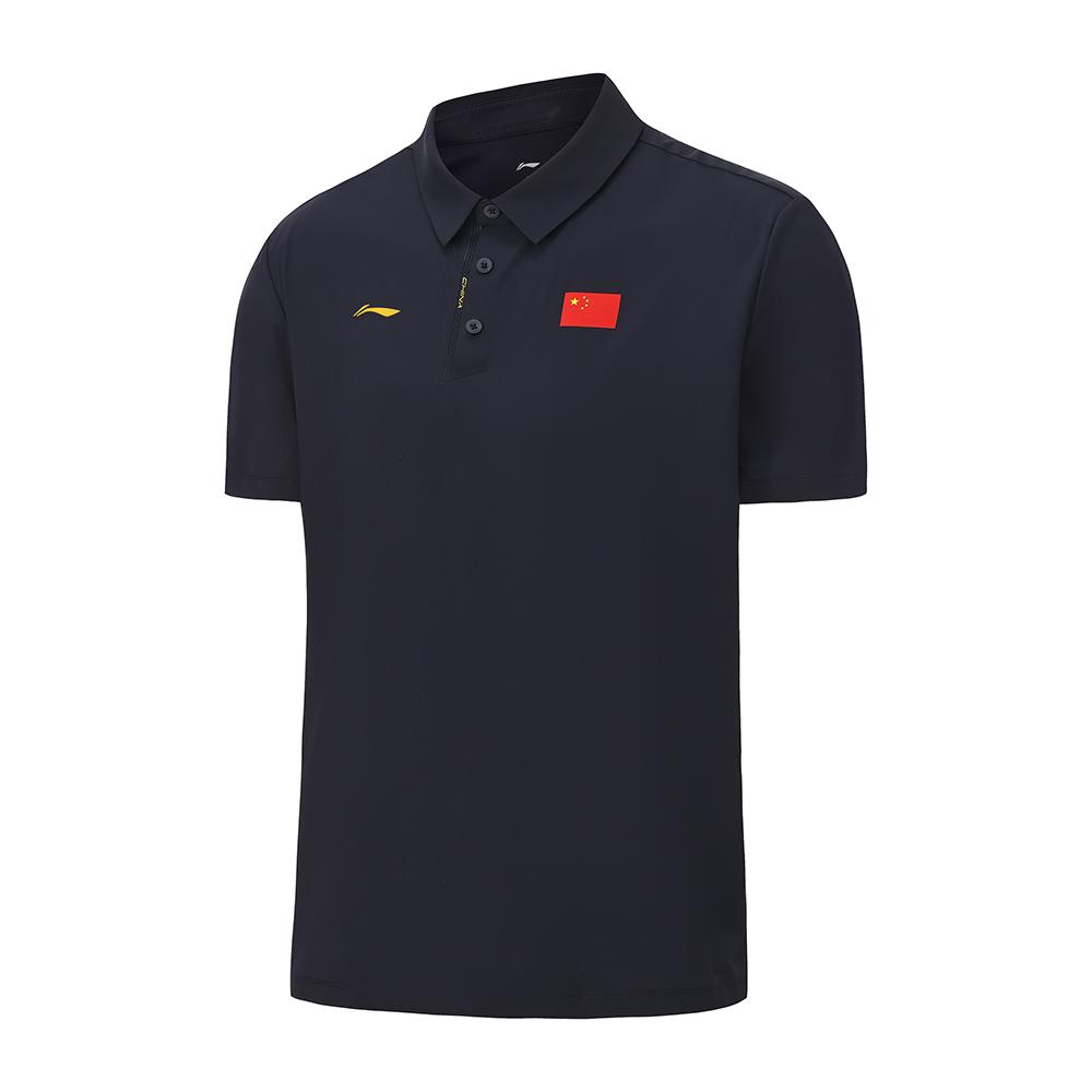 Li Ning Honor Gold Logo | 26 Spring Summer Sports Polo Shirt Collectible Unisex APLW461 2XL