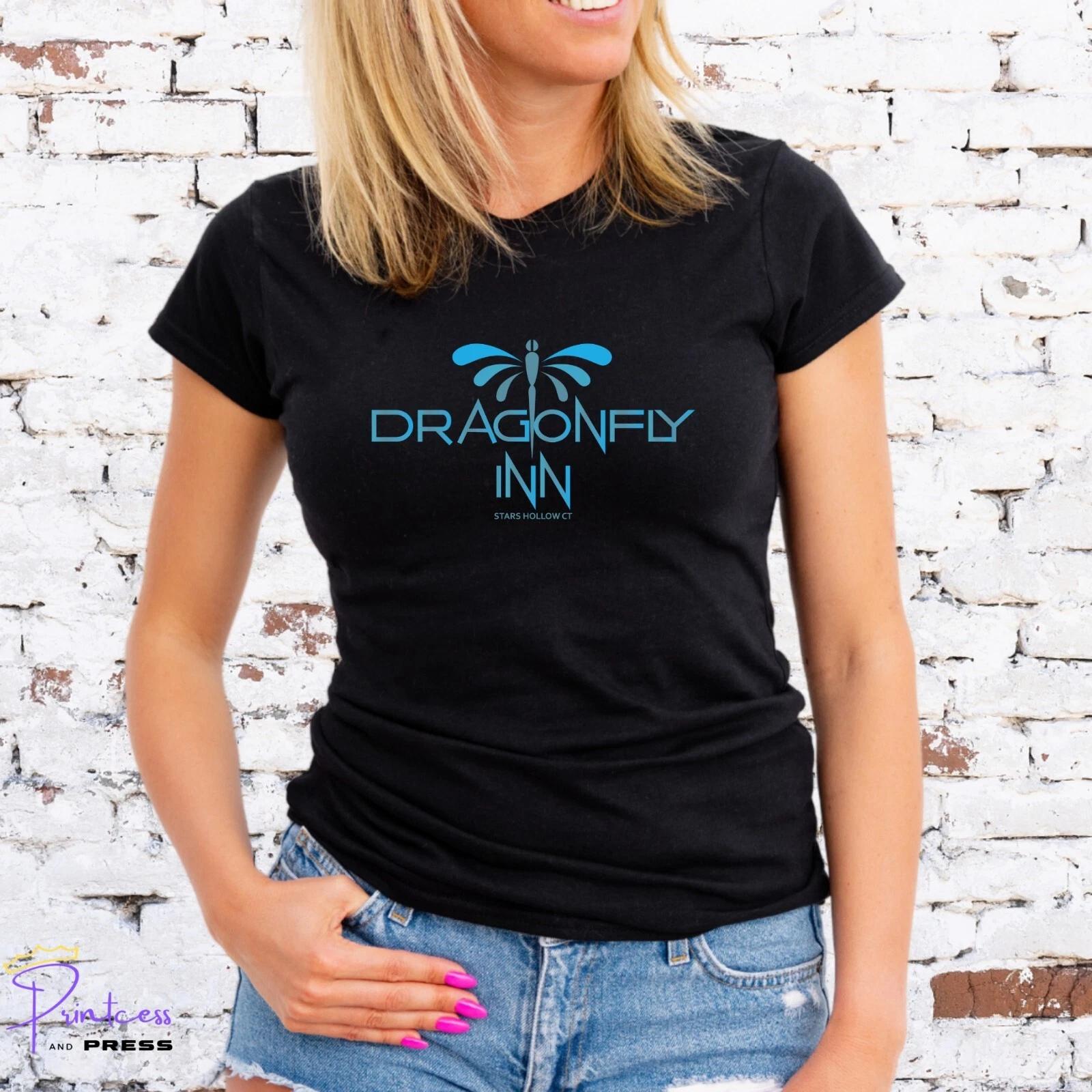 DRAGONFLY INN T-SHIRT, GILMORE GIRLS, Unisex/Lady Fit L