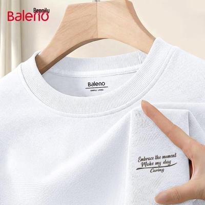 Baleno Men's Heavyweight Loose-Fit Round Neck Sweatshirt