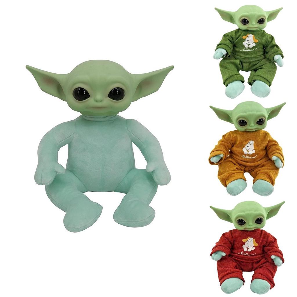 Yoda Baby Plush Doll Mandalorian Christmas Infant Toy Alien Figurine