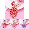 Stunning Rhinestone Peacock Car Keychain Charming Bag Decoration Perfect For Special Occasions