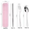 Portable Stainless Steel Cutlery Set