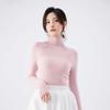 Women's 100% Pure Wool High-Neck Slim Fit Sweater FXKY8802
