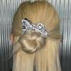 SENTIMENTS No.361 [silver] SCRUNCHY HAIR SHINE SILVER HEART