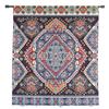 Indian Floral Paisley Tulle Curtains for Living Room Print Sheer Voile Curtain Bedroom Window Screening Drapes Blinds Home Decor