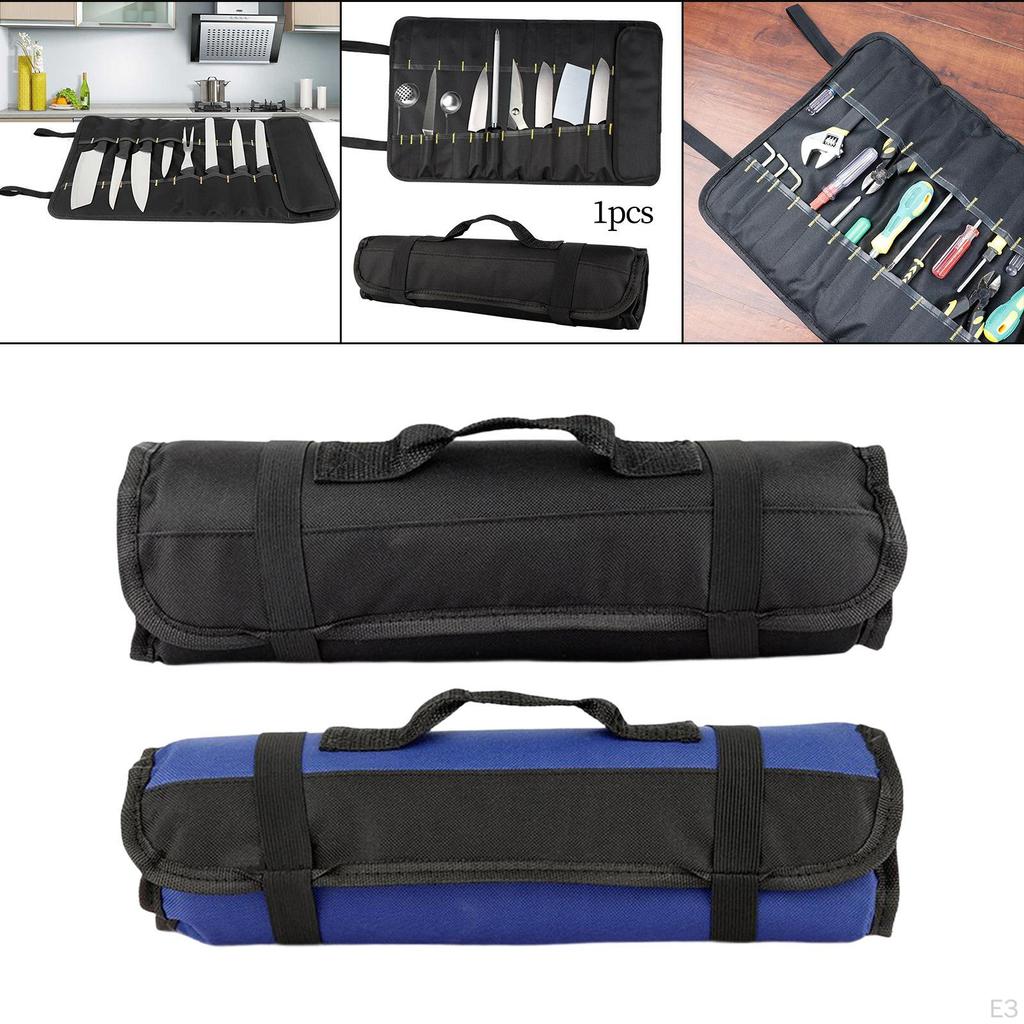 Outdoor Knife Roll Bag for Camping And Travel