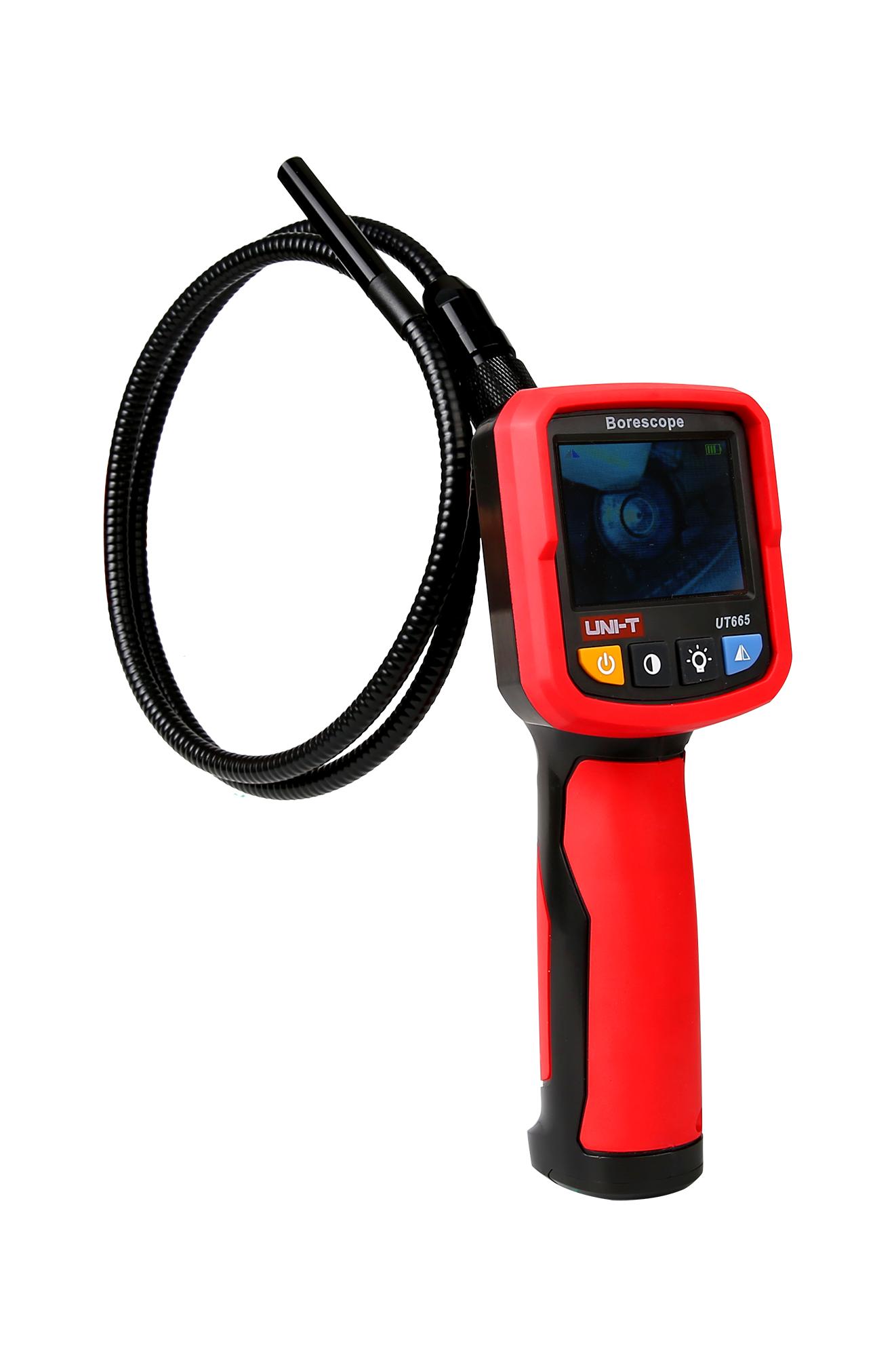 Inspection camera ENDOSCOPE probe 9mm IP67 DISPLAY 2.4 inch Uni-T UT665