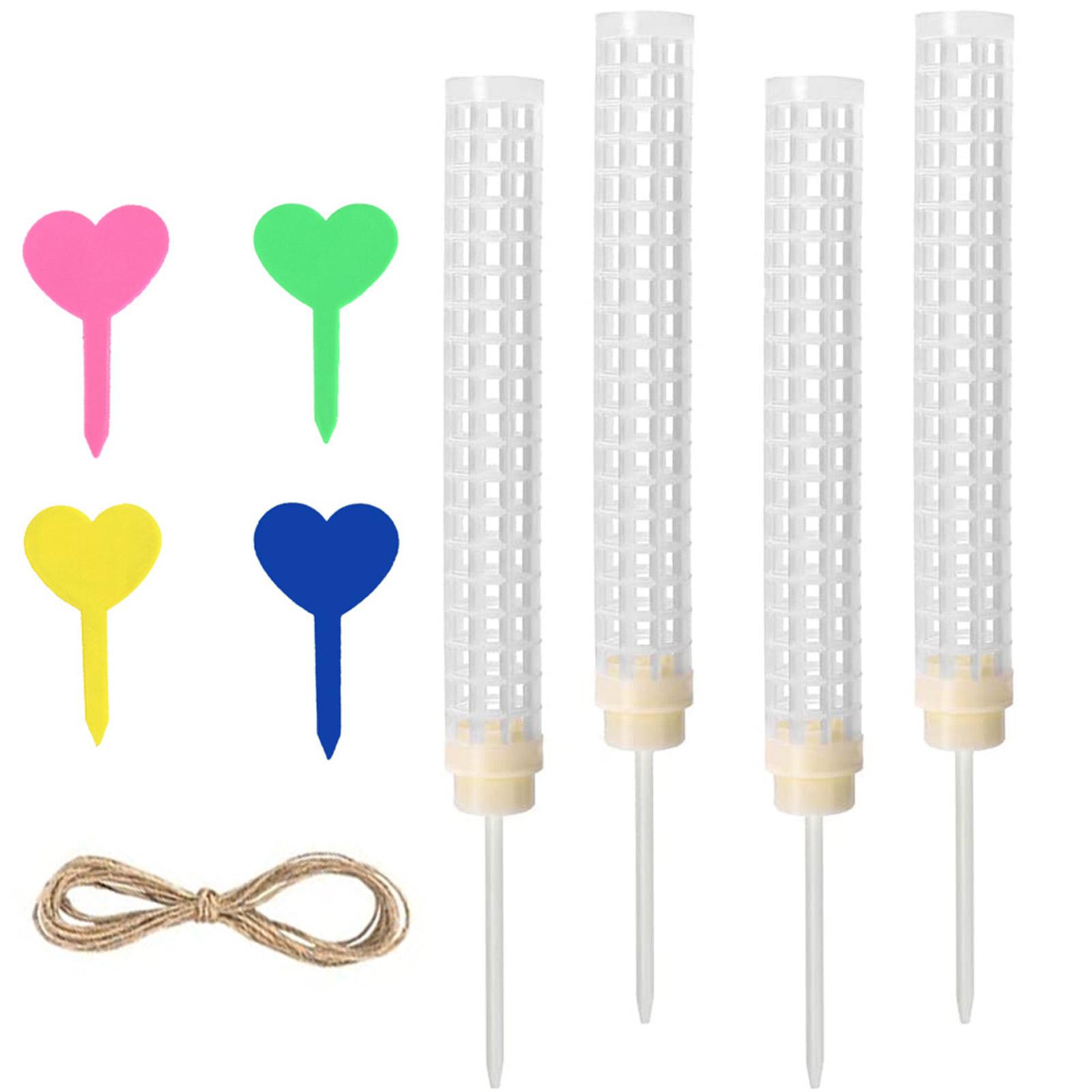 

4pcs/set Moss Pole Plant Climbing Frame Moss Stick Stackable Plant Supporting Poles for Climbing Plants Monstera Garden Supplies