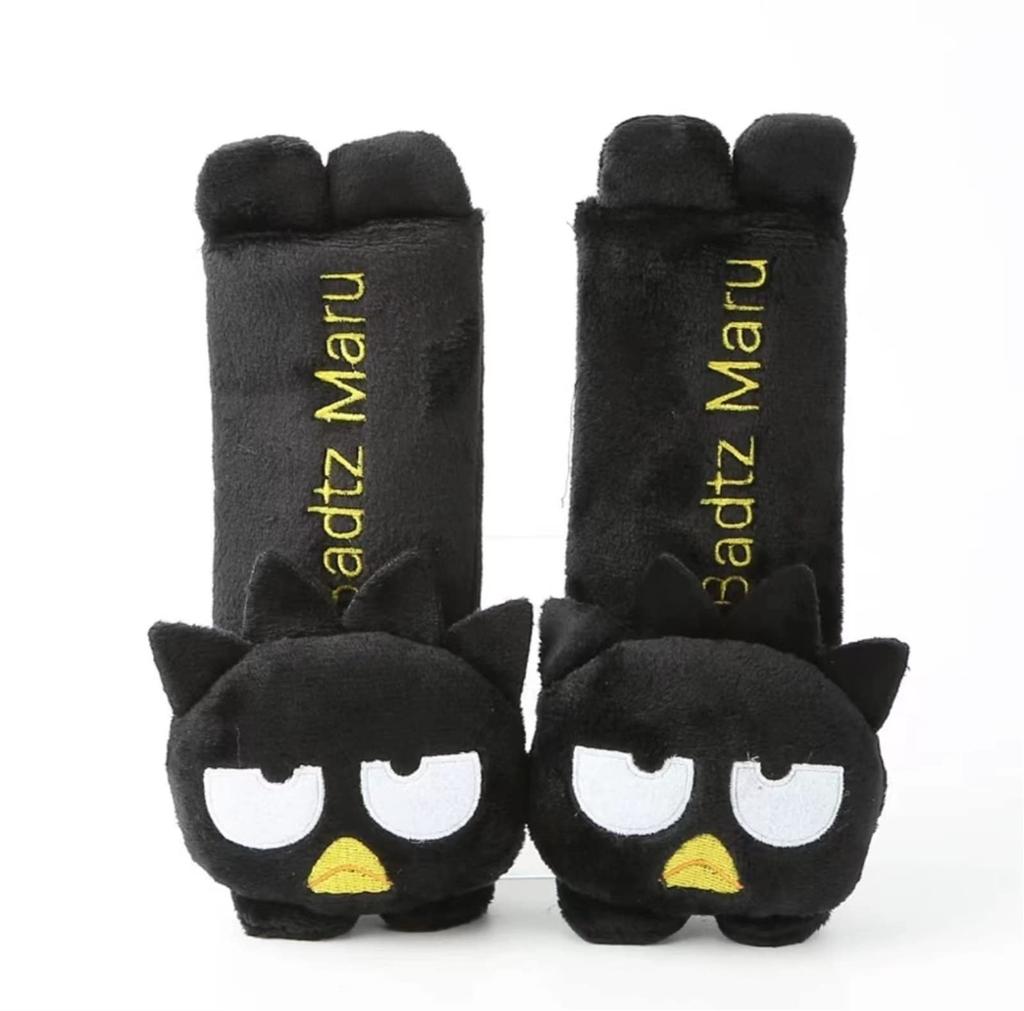 Bad Tsumaru Set of 2, Seat Belt Cover, Seat Belt Cushion, Set for Cars,