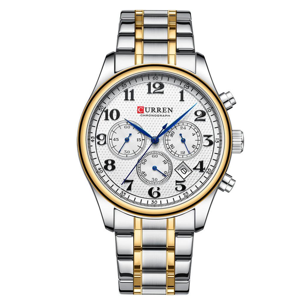 Men's Waterproof Luminous Running Alarm Clock Watch