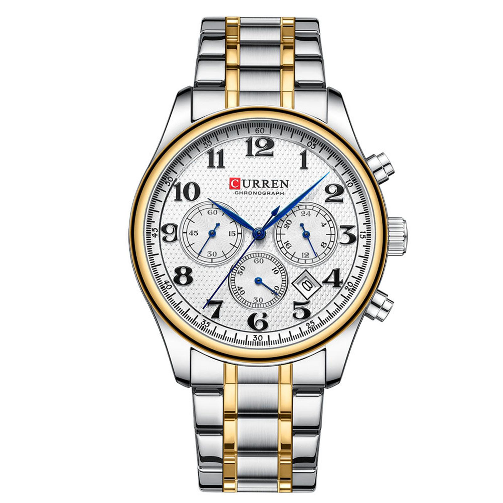 

Мужские водонепроницаемые светящиеся наручные часы-будильник для бега One Size