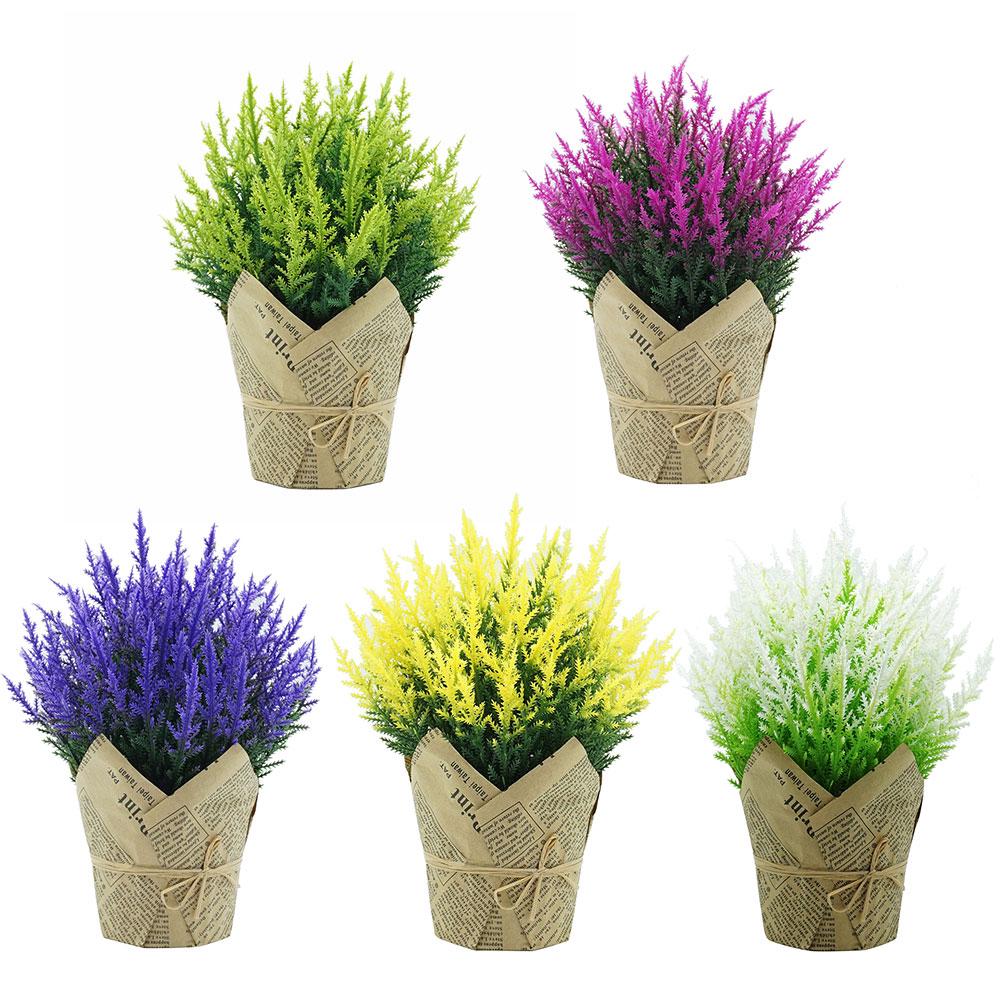 AkoMatial 1Pc Artificial Flower Plant Bonsai Stage Garden Party Props for Home Wedding Yard Decoration AkoMatial 1Pc Artificial Flower Plant Bonsai Stage Garden Party Props for Home Wedding Yard Decoration