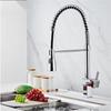 TLXT Commercial Style Pull-Out Kitchen Faucet