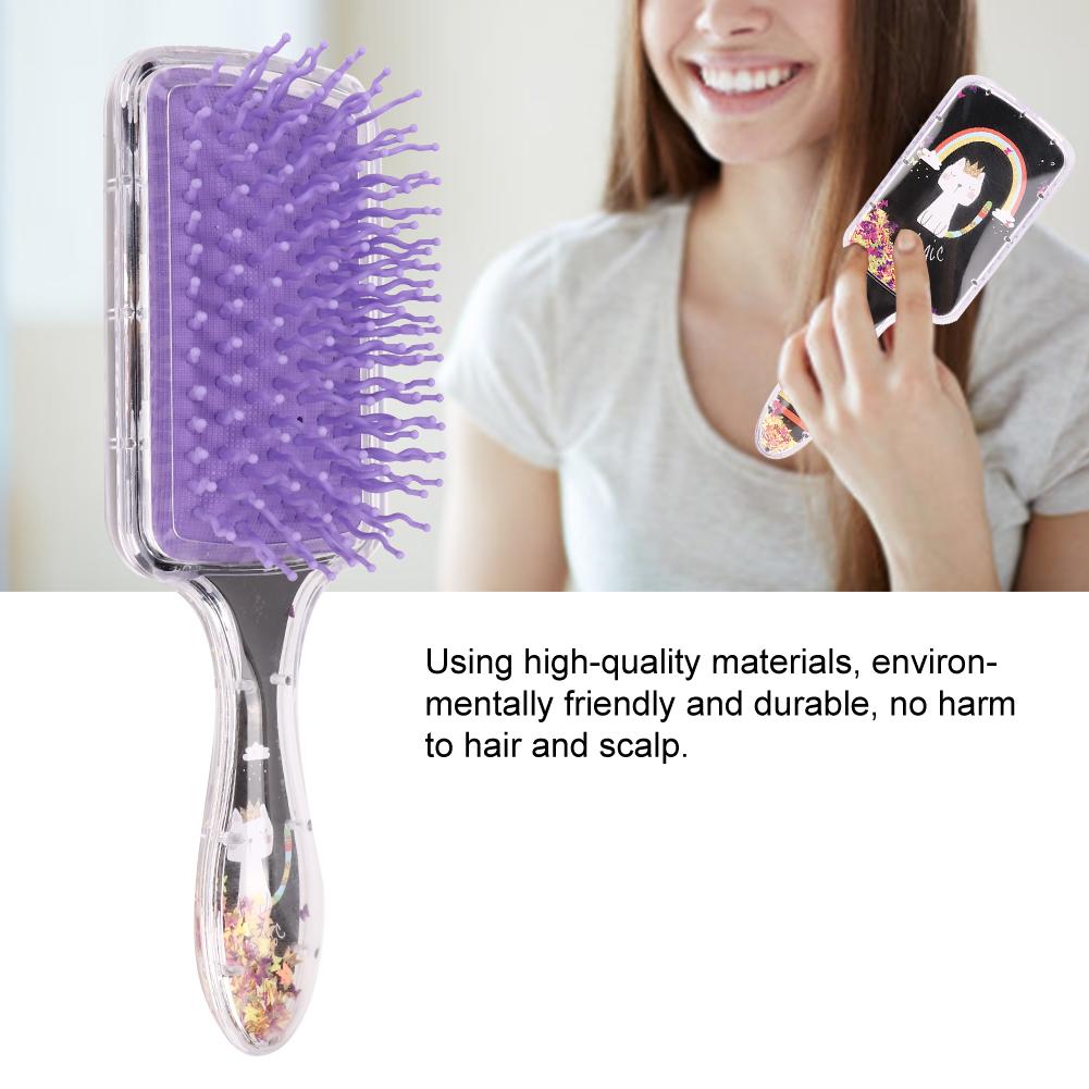 Cartoon Hair Comb Straight Curly Air Cushion Hairstyling Comb Hair Massage BrushCat