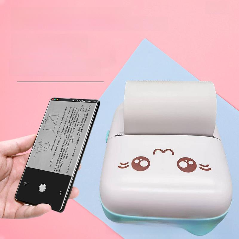 Student Portable Thermal Pocket Printer for Labeling Questions & Stickers