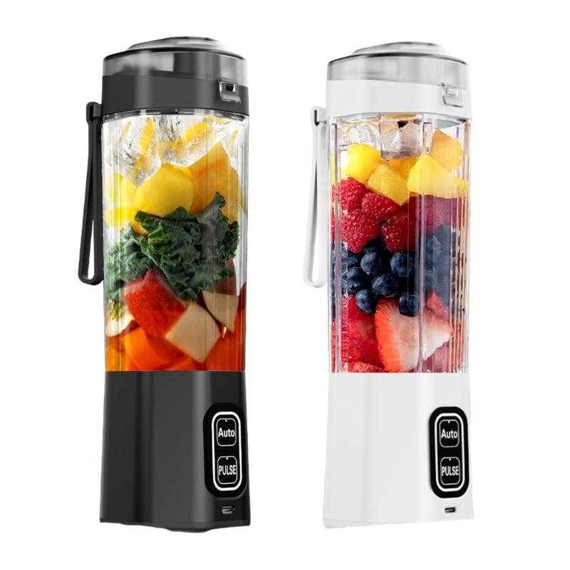 360W Portable Electric Blender Rechargeable Cordless Juicer Powerful Juicer Cup 700ml For Smoothie Juice Food Mixing