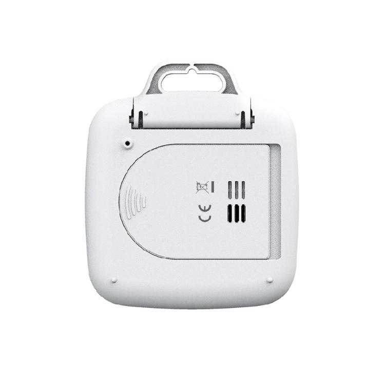 Badezeit-Countdown-Uhr mit Temperatur- und Feuchtigkeitsanzeige, für Kochen, Studieren, effiziente Aufgabenerledigung