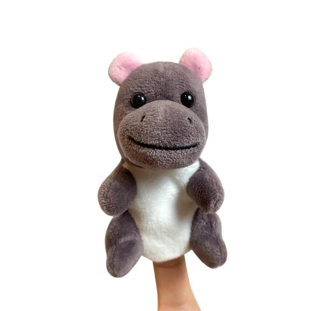 Role Play Finger Puppets Stuffed Doll Storytelling Animal Hand Puppets Kawaii 9cm Puppets Plush Toy Kids Toddlers