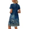 Dresses For Women Short Sleeve O Neck Casual Dresses Waist Maternity Dress With Pockets