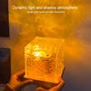 Dynamic Rotating Water Ripple Projector Night Light 16 Colors Flame Crystal Lamp for Living Room Study Bedroom Rotating Light